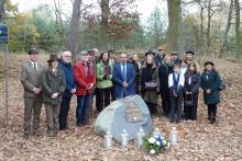 Ceremonia upamiętnienia cmentarza żydowskiego w Stepnicy
