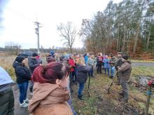 Posadzili las – wspomogli chorego chłopca